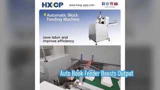 Máquina automática de alimentación por bloque HX100