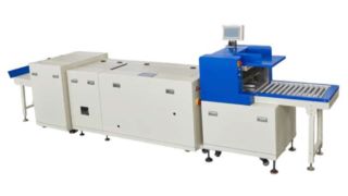 Máquina cortadora de costura de revestimiento HX480P