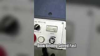 Máquina para batir libros