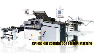Máquina plegadora combinada de pila plana CP