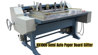 Cortadora de cartón semiautomática HX1000