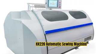 Flujo de trabajo de la máquina de coser automática HX220
