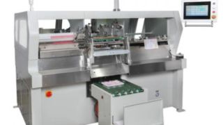 Máquina formadora y encuadernadora de bobinas de plástico HXPS420
