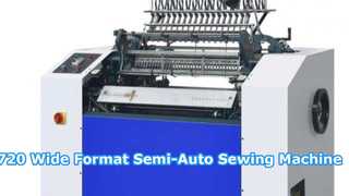 Máquina de coser semiautomática de gran formato HXSS720