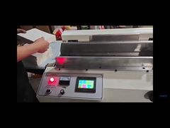 Máquina pegadora de papel para lomo de bloques de libros