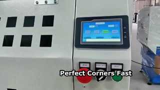 Máquina cortadora de esquinas redondas HX460BCRTA