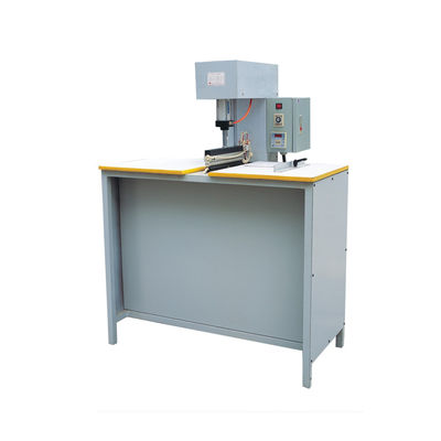Dispositivo semiautomático HX300CBR para redondear fondos de cajas con botón de parada de emergencia, características de seguridad y tamaño 600 mm x 400 mm x 500 mm