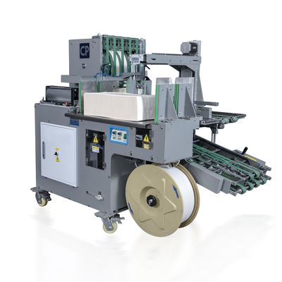 Máquina de empaquetado y empaquetado vertical CP para MBO Stahl Máquina de empaquetado de carpetas de papel CP