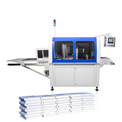 HX681 Máquina de apilamiento de libros en tapa dura apilador flexible para libros en tapa dura requisitos de apilamiento de pilas