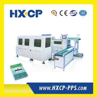 HX360 Cuaderno portátil de cubierta suave de cubierta dura Componentes centrales de PLC En la máquina de formación de juntas Nuevo equipo Equipo de post-prensa para la producción de encuadernación de libros