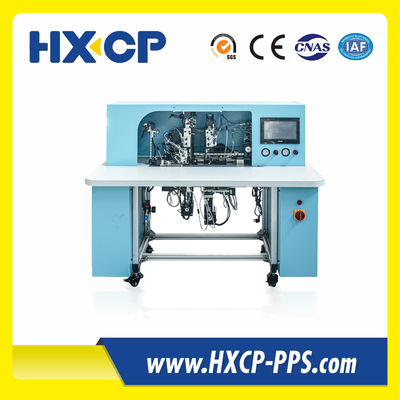 HX18B Máquina de fijación de banda elástica de portátil semiautomática Nueva condición para el diario de tapa dura Equipo de inserción post-prensa