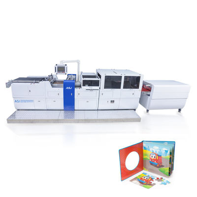 HX450C Máquina innovadora de encuadernación de álbumes de tapa dura y tapa blanda con tecnología avanzada para álbumes de moda