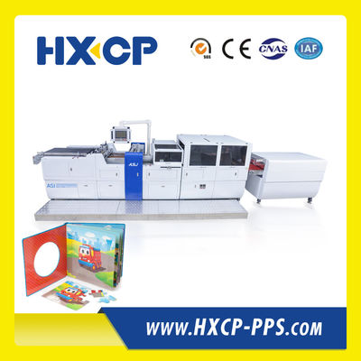 HX450C cubierta de libro de cartón Casing en la máquina ideal para el papel cartón libros de fotos de alta velocidad