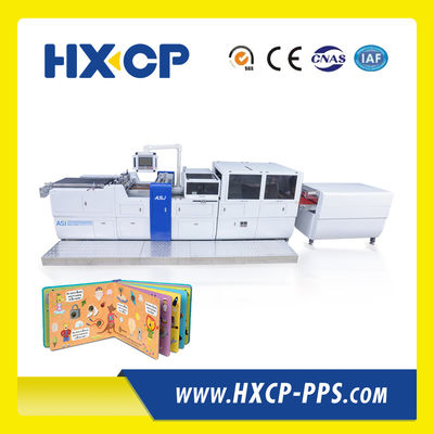 HX450C cubierta de libro de cartón caja en la máquina perfecta para niños y libros de cartón
