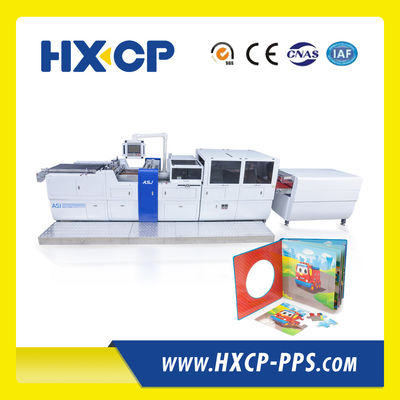 HX450C Revestimiento de cubierta de libro de cartón en la máquina inserción personalizable para libros infantiles únicos