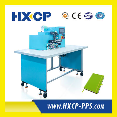 HX20EPL Máquina de inserción de banda elástica de cubierta dura de acabado de cuaderno de escritorio de montaje Penloop Semi-auto de cuaderno de escritorio de inserción de cuerda elástica
