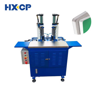 Máquina de corte de esquinas hidráulica de doble cabeza HX460BCRTM Equipo semiautomático de postpresión para encuadernación de portátiles