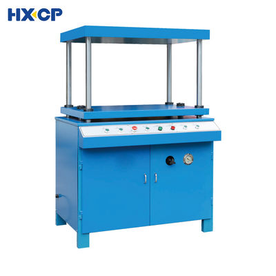 HXSXP750 Máquina de prensado hidráulico semiautomático de dos vías de doble bloque de libros para libros de tapa dura
