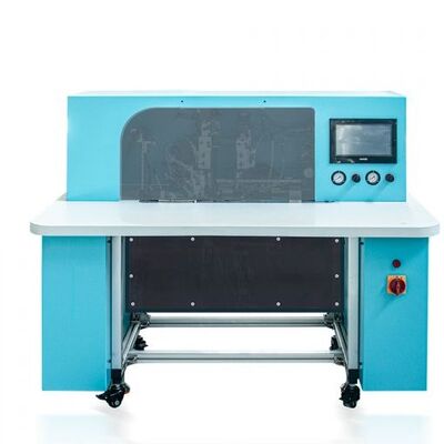HX18B Máquina de fijación de banda elástica para portátiles semiautomáticos con controles fáciles de usar y ajustes ajustables para la unión de portátiles