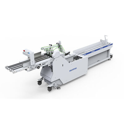 HXSTA840 Alimentación de troncos de corriente transportador de alimentación giratorio de unión perfecta máquina de superposición de alimentación