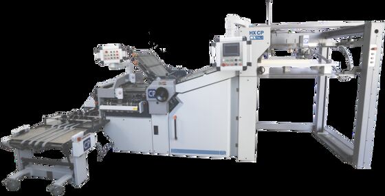 CP78/4KLLF Máquina de plegado de paletas de pórtico Combinación de prueba de arañazos Hebilla Directamente de la imprenta al plegado