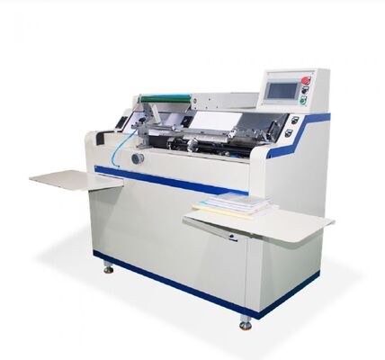 Máquina de unión de bobina espiral de plástico perforado libro bobina insertor y más cerrado