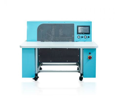 HX18B Máquina de fijación de banda elástica para portátiles semiautomáticos diseñada para el funcionamiento de una persona y la aplicación de banda elástica de alta velocidad