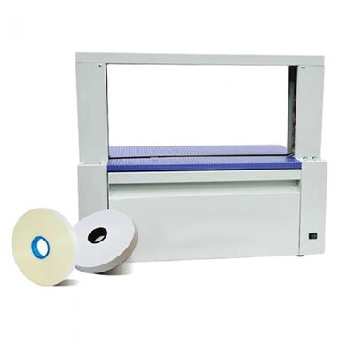 Automatic Banding Machine Used For Banding Noodles Clothing Labels Cards Packaging Inserts