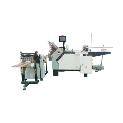 Máquina de plegado de hebilla en miniatura B2 tamaño de hoja 20 placas de hebilla 12 veces pliegues verticales horizontales