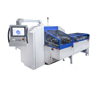 HX80DH Alta Velocidad Tres Cuchillo Trimmer Cerca de la Línea de Libro de pila de alimentación en línea de unión perfecta de la unidad de conexión