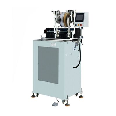 Máquina semiautomática para fijación de bandas de cabeza y cola HX420EB, para fijación de bandas en bloques de libros, adecuada para tiradas cortas y medianas