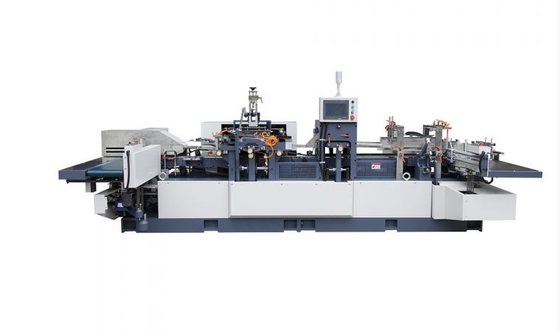 HX320 Máquina de flaps de libros cuenta con sistema de control Schneider para el corte de operaciones de pliegues y pliegues de cubiertas de libros a alta velocidad