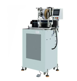 Máquina de fijación de bandas de cabeza y cola semiautomática HX420EB para bloques de libros con fuente de alimentación de 220 V