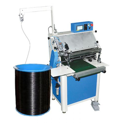 Máquina de unión en espiral de alambre de bucle único semiautomático de alta productividad fácil de operar
