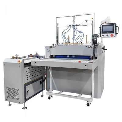 Máquina de fabricación de fundas de tapa dura digital semiautomática para la producción de fundas de libros, encuadernadores de anillos, álbumes de fotos y más