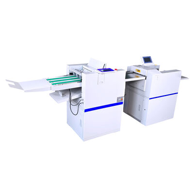 Máquina plegadora de postprensado digital HX330D, plegado y plegado con detección automática de papel, conteo de hojas