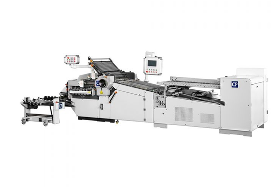 CP Máquina de plegado con pila redonda diseñada para la alimentación continua de hojas y el plegado de diversos tipos y espesores de papel
