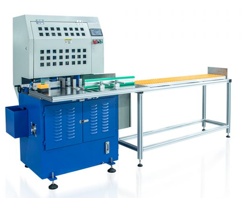 Máquina redondeadora de esquinas de doble cabezal industrial para procesamiento de papel