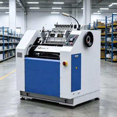 Máquina de coser semi auto HXSS460 con salida síncrona de mesa elevadora automática