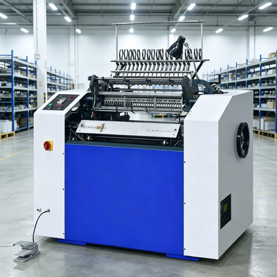 Máquina de coser HXSS720 con lubricación central y dieciocho grupos de agujas finas