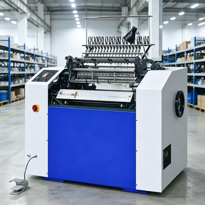 Equipo de costura de gran formato duradero HXSS720 para diversos procesos de encuadernación de libros