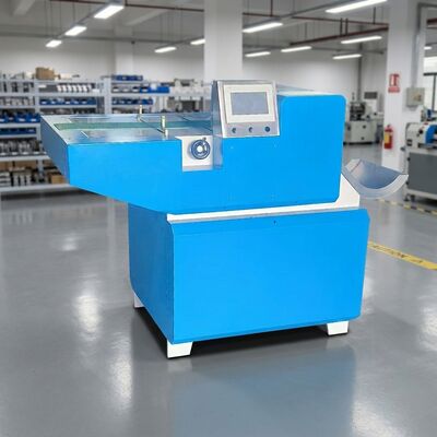 HX450D Cortador de cartón de alimentación automática continua 10 cm Altura máxima de procesamiento de la pila