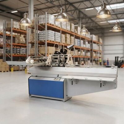 HX450S Semi-Auto Saddle Stitcher Revista Pictorial de unión de funcionamiento continuo sin parar