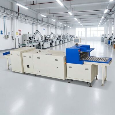 HX480P Automático de montura de costura de recortador de cubierta de alimentación Prensa plana 4000 BPH