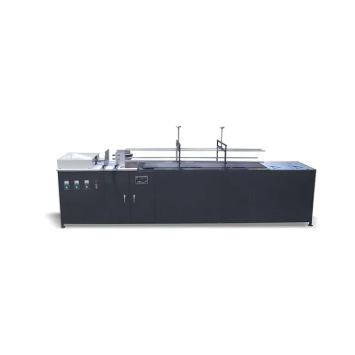 Máquina encoladora de bloques de libros semiautomática diseñada para producir bloques de libros uniformes y consistentes en grandes tiradas de producción