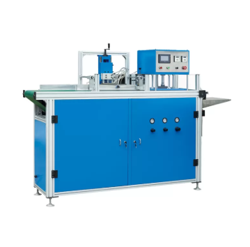 HX420FN Máquina para aplanar y cortar con presión ajustable y tiempo de calentamiento para líneas de recubrimiento