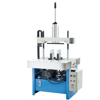 Máquina de redondeo de bloque de libros HX95BR de doble cilindro hidráulico y velocidad de prensado ajustable aseguran el redondeo de libros de tapa dura