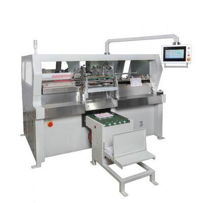 HXPS420 Máquina de formación y unión de bobinas de plástico diseñada para la producción en masa de libros espirales con diseño optimizado de doble estación