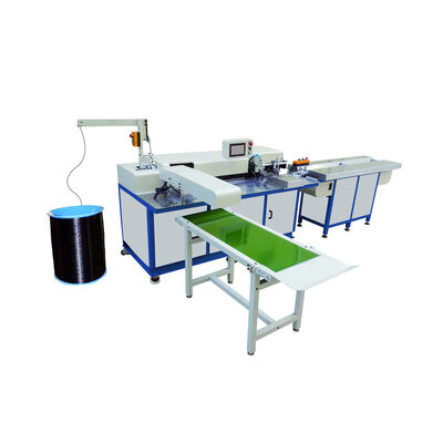 Sistema automático de encuadernación en espiral con cubierta separada y perforación de papel para cuadernos de ejercicios