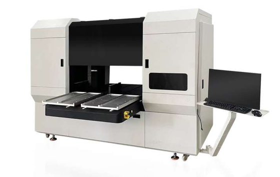 La máquina de impresión digital de bordes de libros HXEP400 de 4/8 colores y 2 estaciones sin interrupción para tapa dura